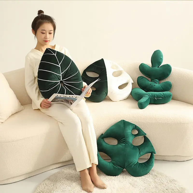 Leaf Shaped Pillows