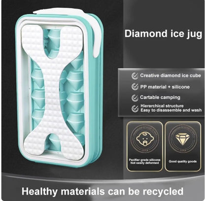 Diamond Cut Ice Tray