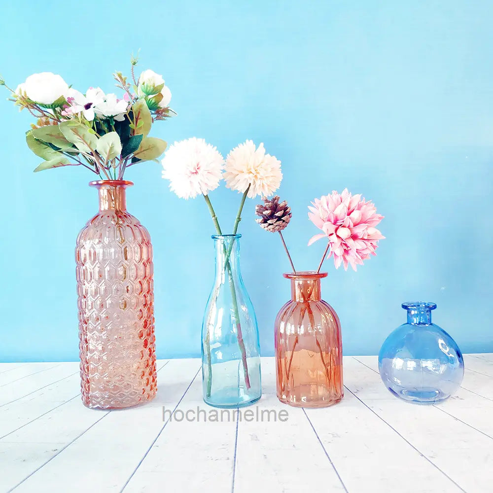 Small Fresh Flower Glass Vases