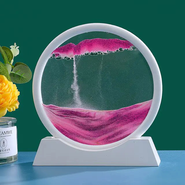 Deep Sea Sandscape In Motion Display