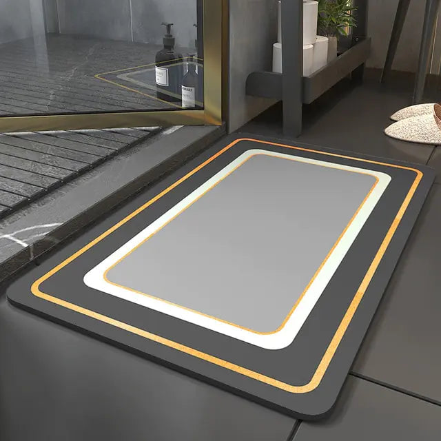 Absorbent Bathroom Mat